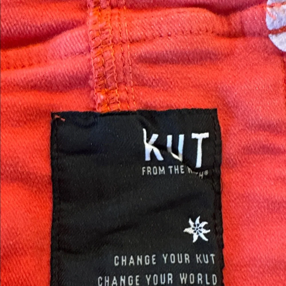 KUT women’s twill colored denim jacket. - Picture 14 of 16